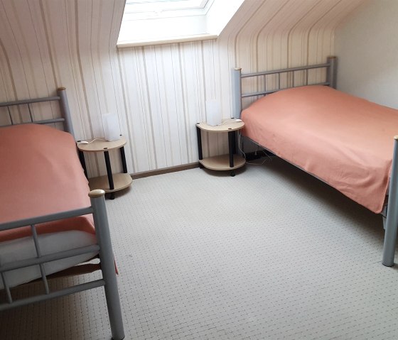 Schlafzimmer mit zwei Einzelbetten Schlafzimmer mit zwei Einzelbetten