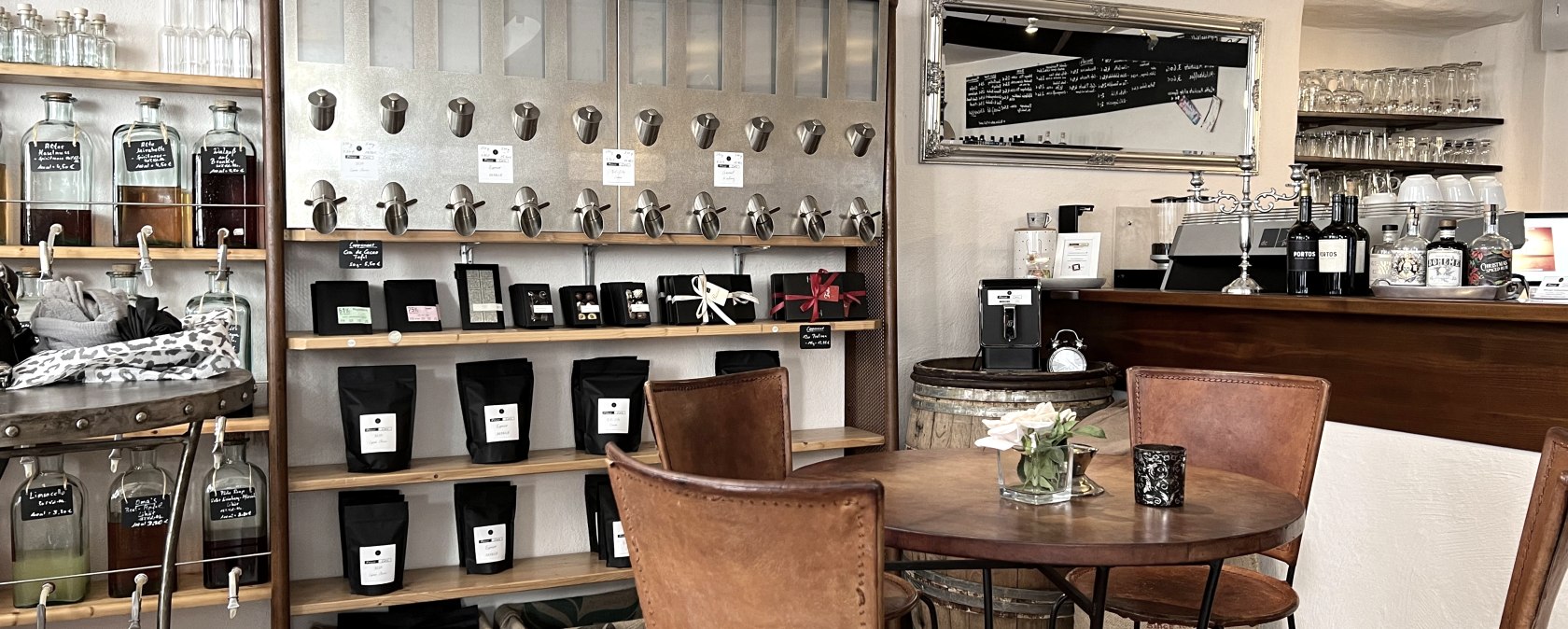 Kaffeebar mit Sitzgelegenheit, © TI Bitburger Land Kaffeebar mit Sitzgelegenheit, © TI Bitburger Land