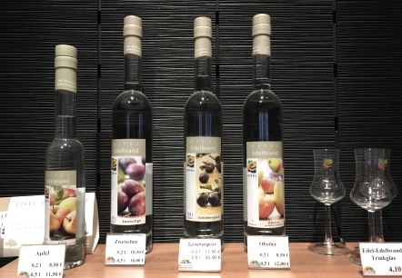 Eifel Schnaps, © TI Bitburger Land Eifel Schnaps, © TI Bitburger Land