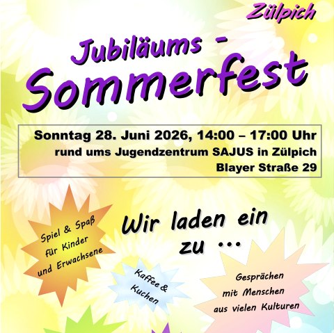 Veranstaltungsplakat, © Stadt Zülpich Veranstaltungsplakat, © Stadt Zülpich