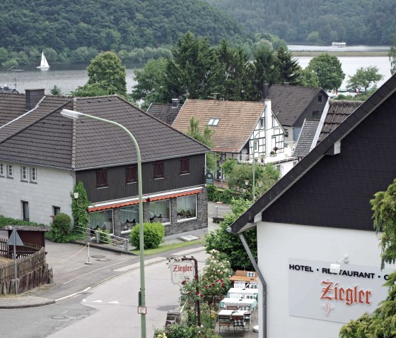 Blick zum Rursee aus der Fewo Dachgeschoss Blick zum Rursee aus der Fewo Dachgeschoss