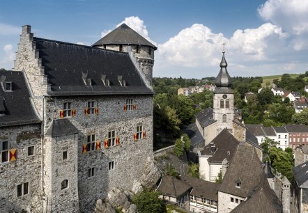 Burg Stolberg und Altstadt, © Städteregion Aachen, Dominik Ketz Burg Stolberg und Altstadt, © Städteregion Aachen, Dominik Ketz