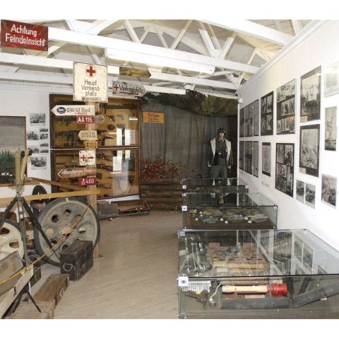 A look inside the museum, © Museum Hürtgenwald 1944 und im Frieden A look inside the museum, © Museum Hürtgenwald 1944 und im Frieden