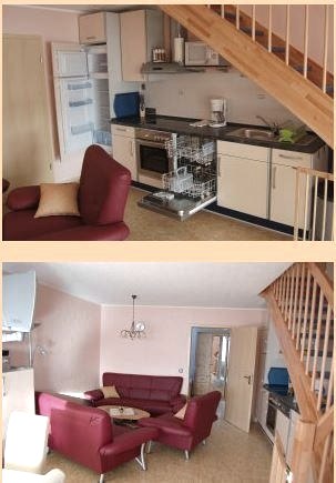 Küche/Wohnzimmer Fewo Rotkäppchen, © Nordeifel Tourismus GmbH & Breuer Hof Küche/Wohnzimmer Fewo Rotkäppchen, © Nordeifel Tourismus GmbH & Breuer Hof