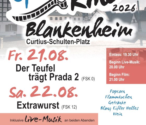 Event Poster, © Gemeinde Blankenheim Event Poster, © Gemeinde Blankenheim
