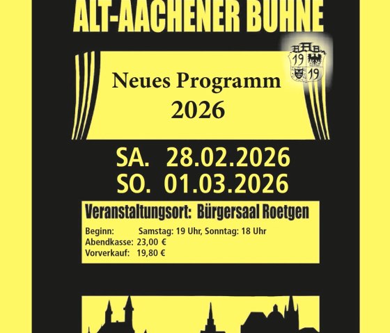 Alt Aachener Bühne, © Kulturkreis der Gemeinde Roetgen e.V. Alt Aachener Bühne, © Kulturkreis der Gemeinde Roetgen e.V.
