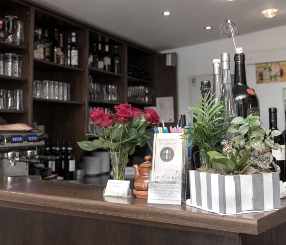 Thekebereich, © Pizzeria Ristaurante Im Altwerk Thekebereich, © Pizzeria Ristaurante Im Altwerk