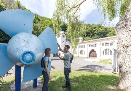 Beeindruckende Technik am Jugendstilkraftwerk, © Eifel-Tourismus GmbH, AR, shapefruit AG Beeindruckende Technik am Jugendstilkraftwerk, © Eifel-Tourismus GmbH, AR, shapefruit AG
