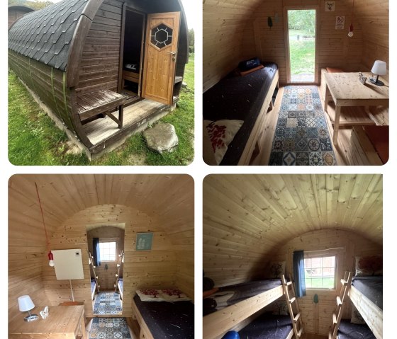 Im Fass übernachten, © Camp Hammer Im Fass übernachten, © Camp Hammer