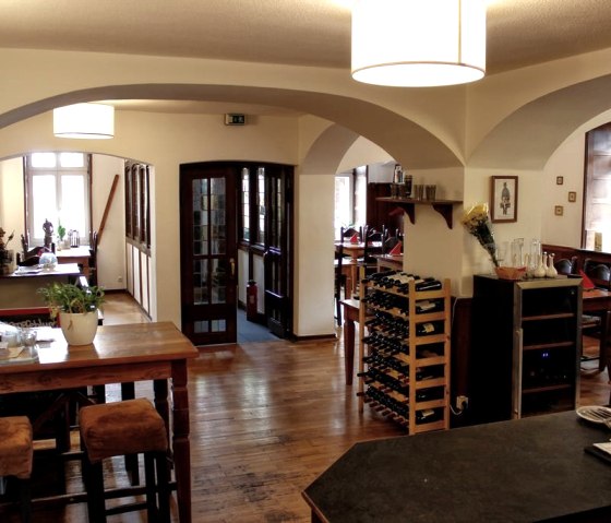 Restaurant im Erdgeschoss Restaurant im Erdgeschoss