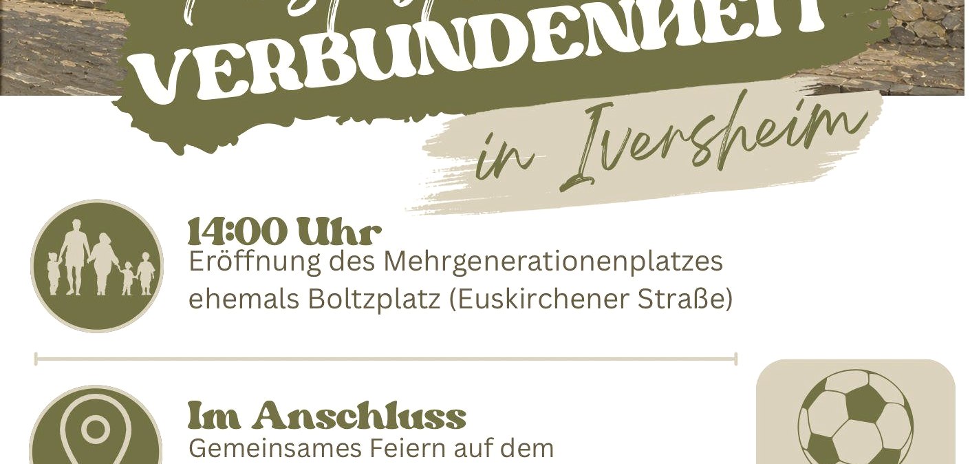 Veranstaltungsplakat, © Dorfverschönerungsverein Iversheim Veranstaltungsplakat, © Dorfverschönerungsverein Iversheim