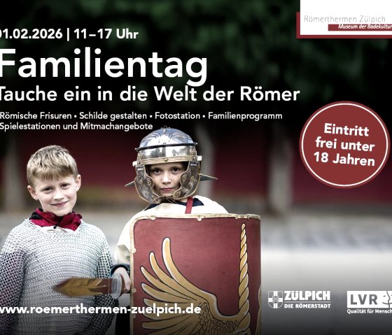 Familientag - Römerthermen Zülpich, © Römerthermen Zülpich Familientag - Römerthermen Zülpich, © Römerthermen Zülpich