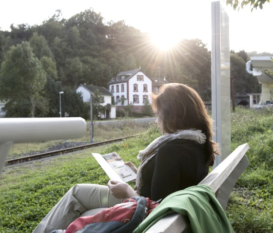 Rad- und Wanderbahnhof Gemünd, © Roman Hövel Rad- und Wanderbahnhof Gemünd, © Roman Hövel