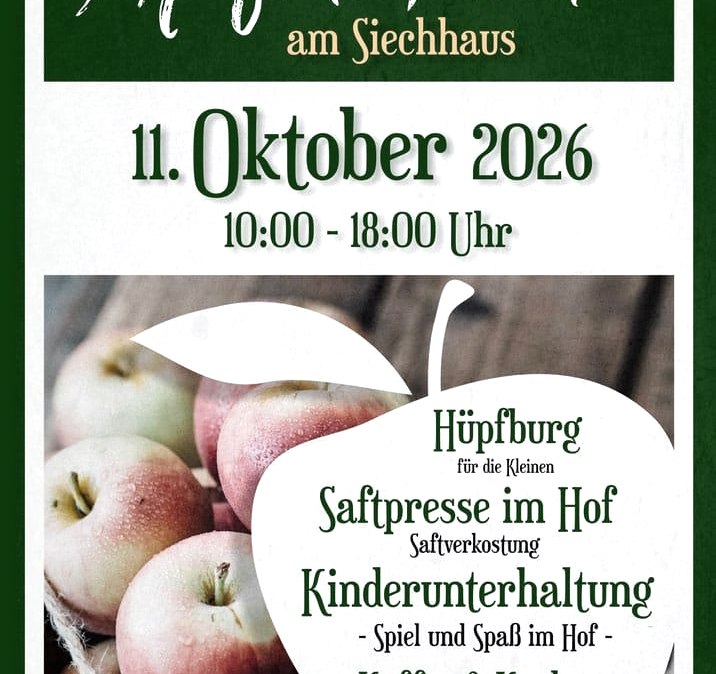 Apfelfest, © Siechhaus Apfelfest, © Siechhaus
