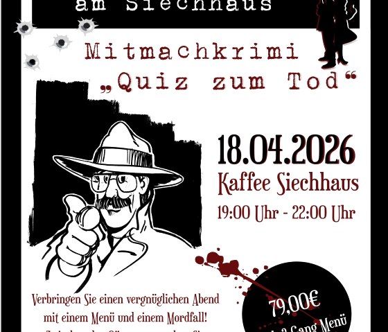 Krimidinner, © Siechhaus Krimidinner, © Siechhaus