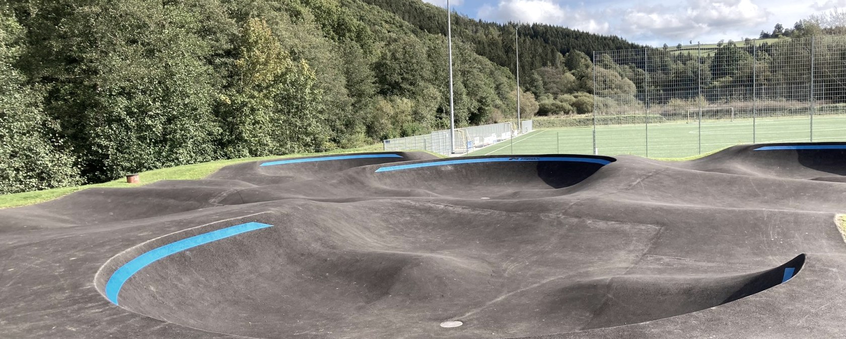 Pumptrack, © Gem. Hellenthal Pumptrack, © Gem. Hellenthal