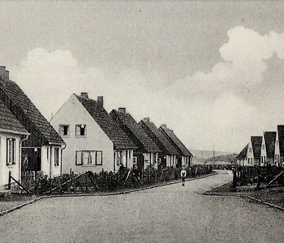 Ansichtskarte Siedlung, © P. Castor Düern, Sammlung Hans Kreitz, Stolberg Ansichtskarte Siedlung, © P. Castor Düern, Sammlung Hans Kreitz, Stolberg