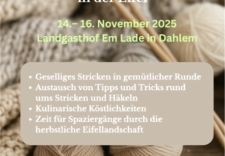 Strickwochenende, © Pascal Valet Strickwochenende, © Pascal Valet