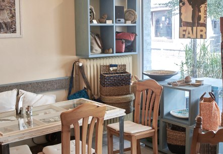 Café von innen, © FairZülpich Café von innen, © FairZülpich