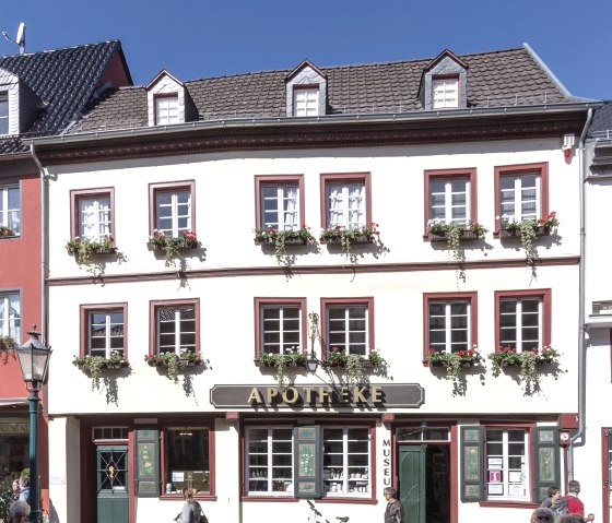 Außenansicht Schwanen-Apotheken-Museum, © Schwanen Apotheken Museum Außenansicht Schwanen-Apotheken-Museum, © Schwanen Apotheken Museum