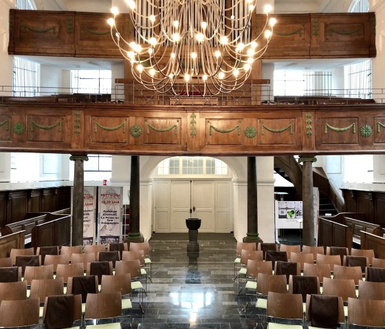 Interior of the Protestant church, © Jens-Peter Bentzin Interior of the Protestant church, © Jens-Peter Bentzin