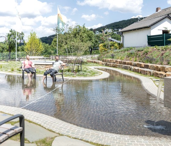 Entspannen im Wassergarten, © Eifel Tourismus GmbH, AR-shapefruit AG Entspannen im Wassergarten, © Eifel Tourismus GmbH, AR-shapefruit AG