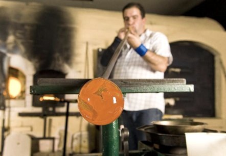 Glaspfeife, © Glashütte Monschau Glaspfeife, © Glashütte Monschau