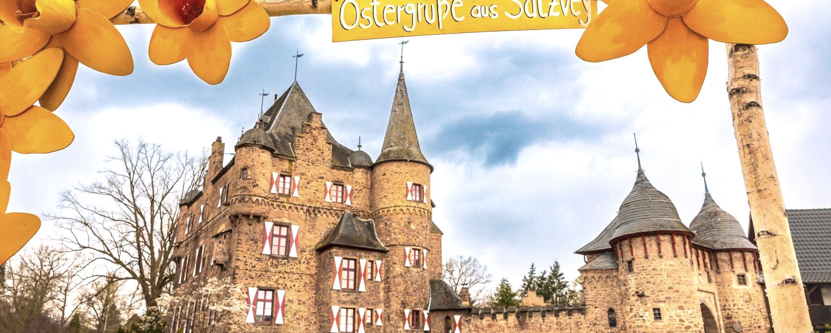 Ostermarkt auf der Burg Satzvey, © Mike Goehre Ostermarkt auf der Burg Satzvey, © Mike Goehre