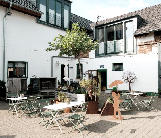 Blick in den Innenhof Blick in den Innenhof