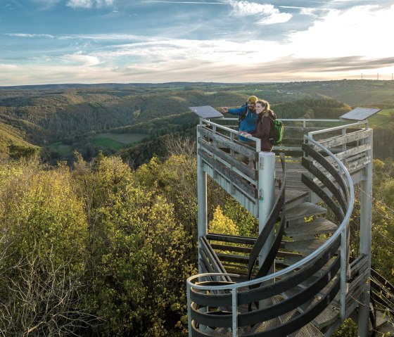 Krawutschketurm am Eifel-Blick "Burgberg", © Eifel Tourismus GmbH, Dominik Ketz Krawutschketurm am Eifel-Blick "Burgberg", © Eifel Tourismus GmbH, Dominik Ketz