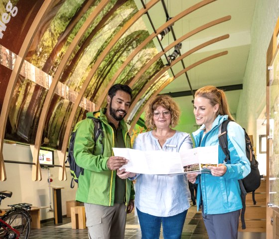 Information at the Höfen National Park Gate, © Eifel-Tourismus GmbH, Dominik Ketz Information at the Höfen National Park Gate, © Eifel-Tourismus GmbH, Dominik Ketz