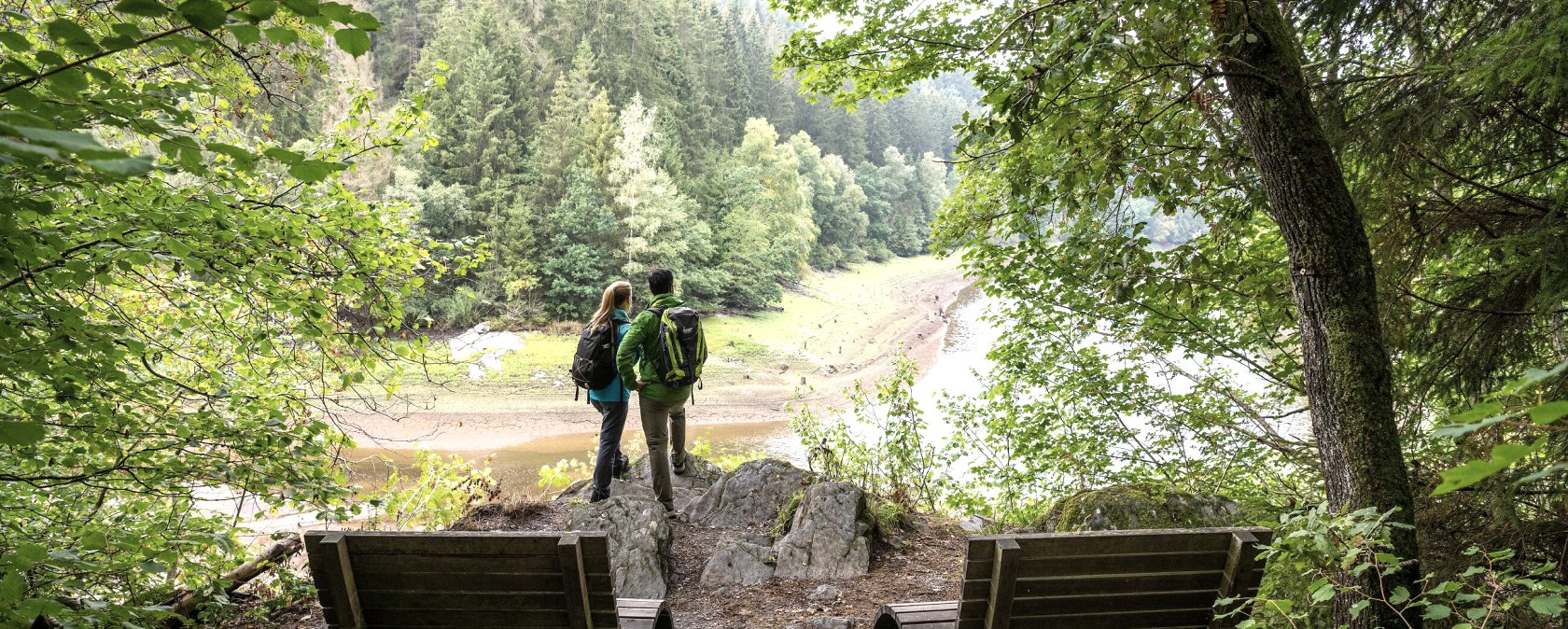 Perlenbachtalsperre, © Eifel Tourismus, Dominik Ketz Perlenbachtalsperre, © Eifel Tourismus, Dominik Ketz