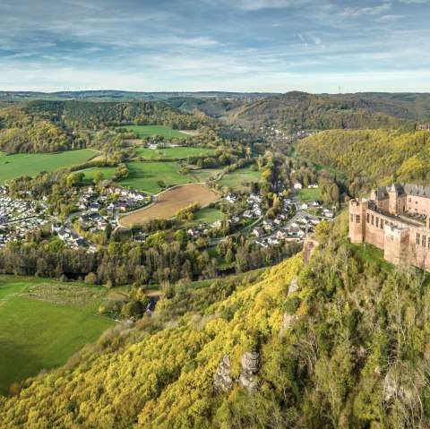 View of Nideggen with castle, © Eifel Tourismus GmbH, Dominik Ketz View of Nideggen with castle, © Eifel Tourismus GmbH, Dominik Ketz