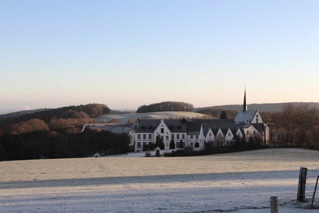 Kloster Mariawald im Schnee, © Nationalpark Eifel // Dörstel Kloster Mariawald im Schnee, © Nationalpark Eifel // Dörstel
