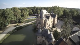Burg Satzvey von oben, © Ralph Sondermann Burg Satzvey von oben, © Ralph Sondermann