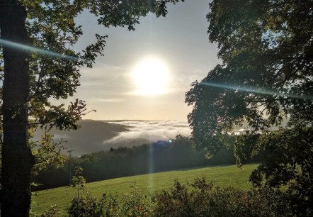 Eifel-Blick Jugendherberge Herbstnebel, © Rursee-Touristik GmbH Eifel-Blick Jugendherberge Herbstnebel, © Rursee-Touristik GmbH