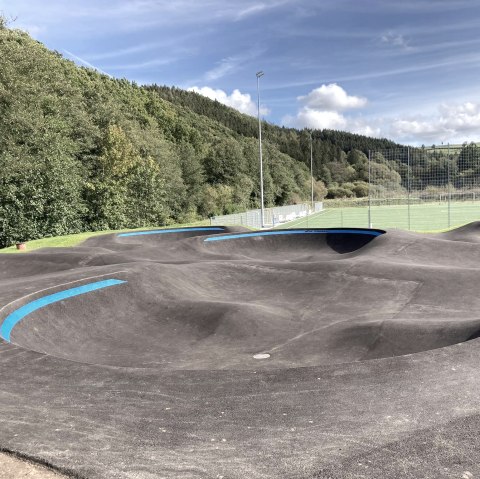 Pump track, © Gem. Hellenthal Pump track, © Gem. Hellenthal