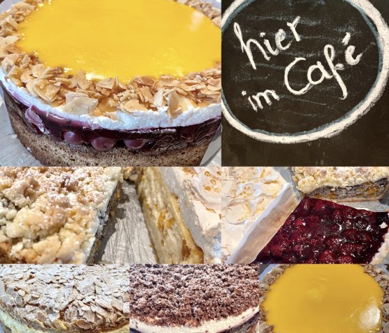 Hausgemachte Kuchen, © Nordeifel Tourismus GmbH & Burghaus und Villa Kronenburg Hausgemachte Kuchen, © Nordeifel Tourismus GmbH & Burghaus und Villa Kronenburg
