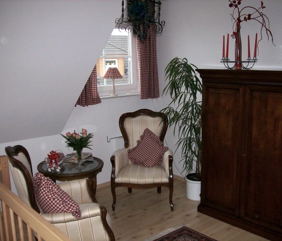 Reading corner, © Nordeifel Tourismus GmbH & Haus am Hahnenberg Reading corner, © Nordeifel Tourismus GmbH & Haus am Hahnenberg