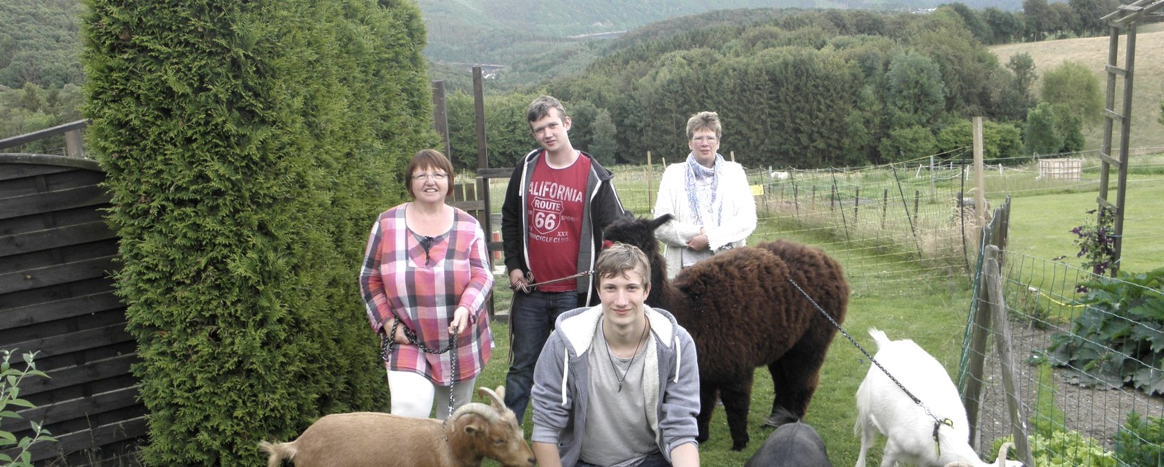 Wandern mit Tieren, © Haus RurseeIdyll/Gabriele Laufenberg Wandern mit Tieren, © Haus RurseeIdyll/Gabriele Laufenberg