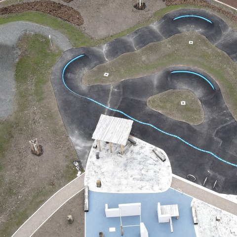 Pump track, © LS Landschaftsarchitekten Pump track, © LS Landschaftsarchitekten