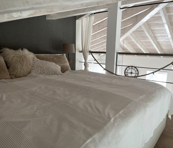 "Ferienhaus Löftchen" Schlafzimmer OG-Bereich "Ferienhaus Löftchen" Schlafzimmer OG-Bereich