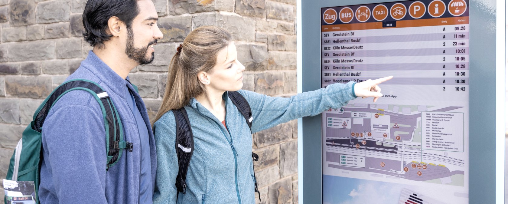 Infostele am Bahnhof Kall, © Eifel Tourismus GmbH, Dominik Ketz Infostele am Bahnhof Kall, © Eifel Tourismus GmbH, Dominik Ketz