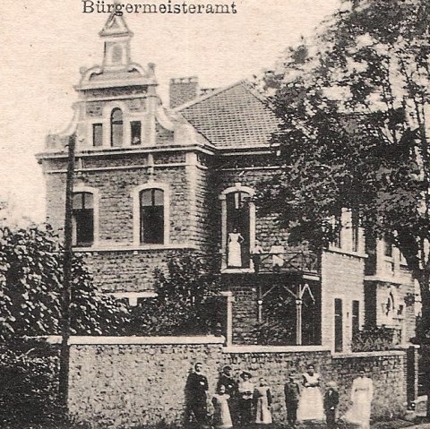 Bürgermeisteramt, © Fr. Cramer Wwe. Kohlscheid Phot., Sammlung Hans Kreitz Bürgermeisteramt, © Fr. Cramer Wwe. Kohlscheid Phot., Sammlung Hans Kreitz