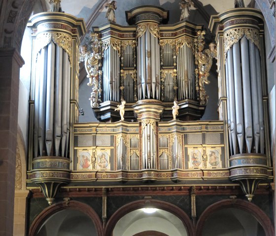 Organ at the Basilica of Steinfeld Abbey, © GdG Steinfeld Organ at the Basilica of Steinfeld Abbey, © GdG Steinfeld