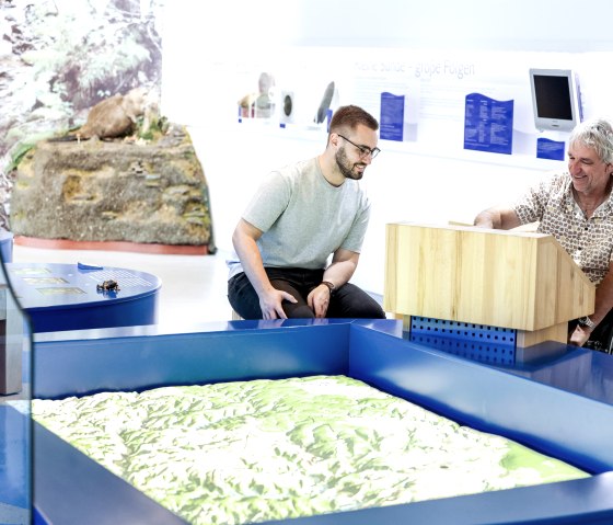 Barrier-free terrain model, © Naturpark Nordeifel, Fotoagentur Wolf, freiheitswerke Barrier-free terrain model, © Naturpark Nordeifel, Fotoagentur Wolf, freiheitswerke