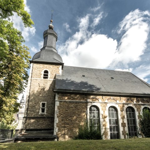 Die Finkenbergkirche, © Kupferstadt Stolberg, Dominik Ketz Die Finkenbergkirche, © Kupferstadt Stolberg, Dominik Ketz