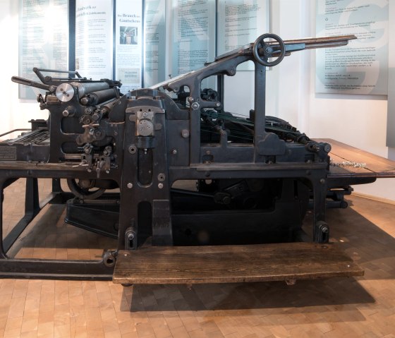 Historical machines, © Druckereimuseum Weiss Historical machines, © Druckereimuseum Weiss
