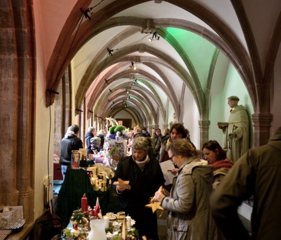 Weihnachtsmarkt im Kreuzgang, © Kloster Steinfeld Weihnachtsmarkt im Kreuzgang, © Kloster Steinfeld