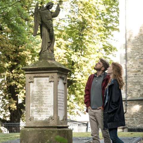 Kupfermeisterfriedhof Engel, © Fotos: Dominik Ketz / Stolberg-Touristik Kupfermeisterfriedhof Engel, © Fotos: Dominik Ketz / Stolberg-Touristik
